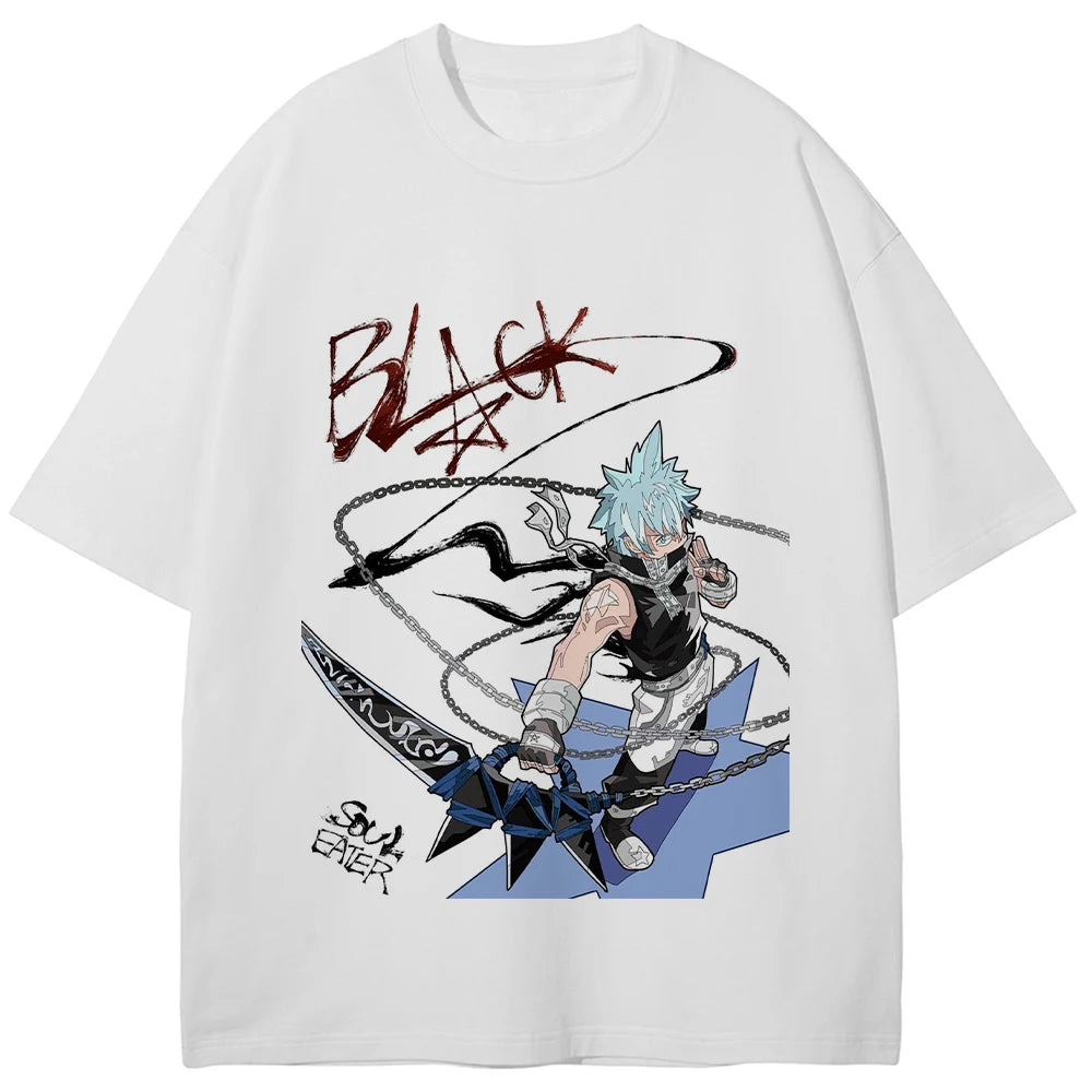 Soul Eater Star's Battle Oversized Vintage T-Shirt