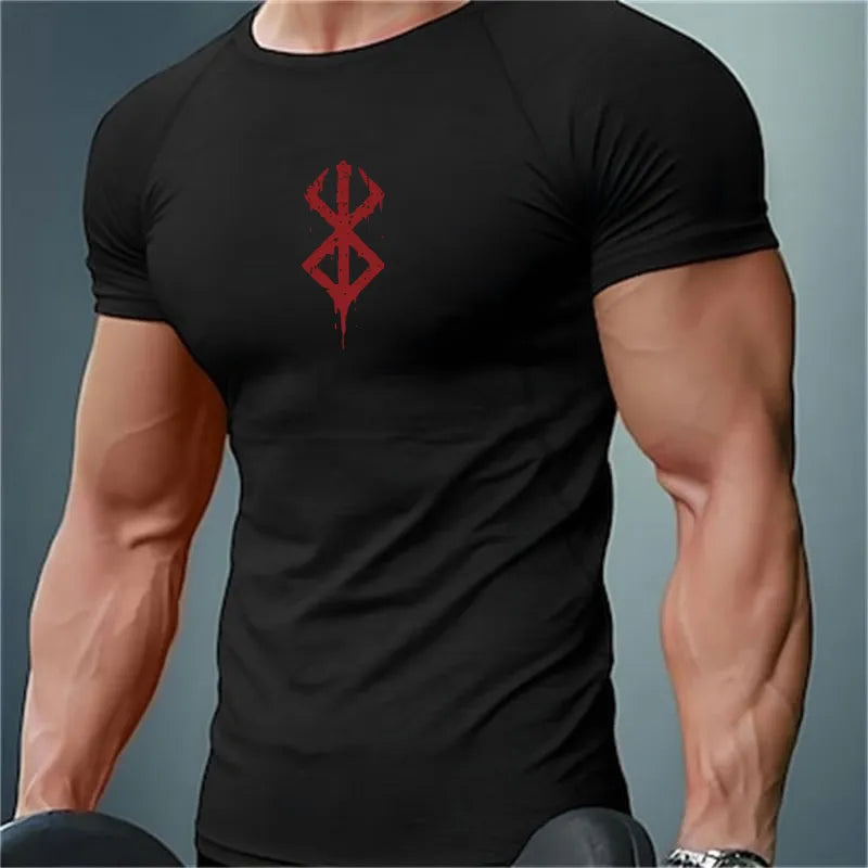 Berserk Brand of Sacrifice Gym Compression Shirt