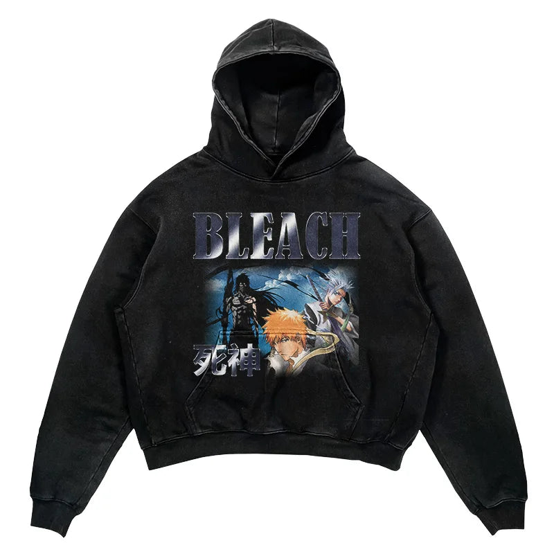 Bleach Team's Spirit Oversized Vintage Hoodie