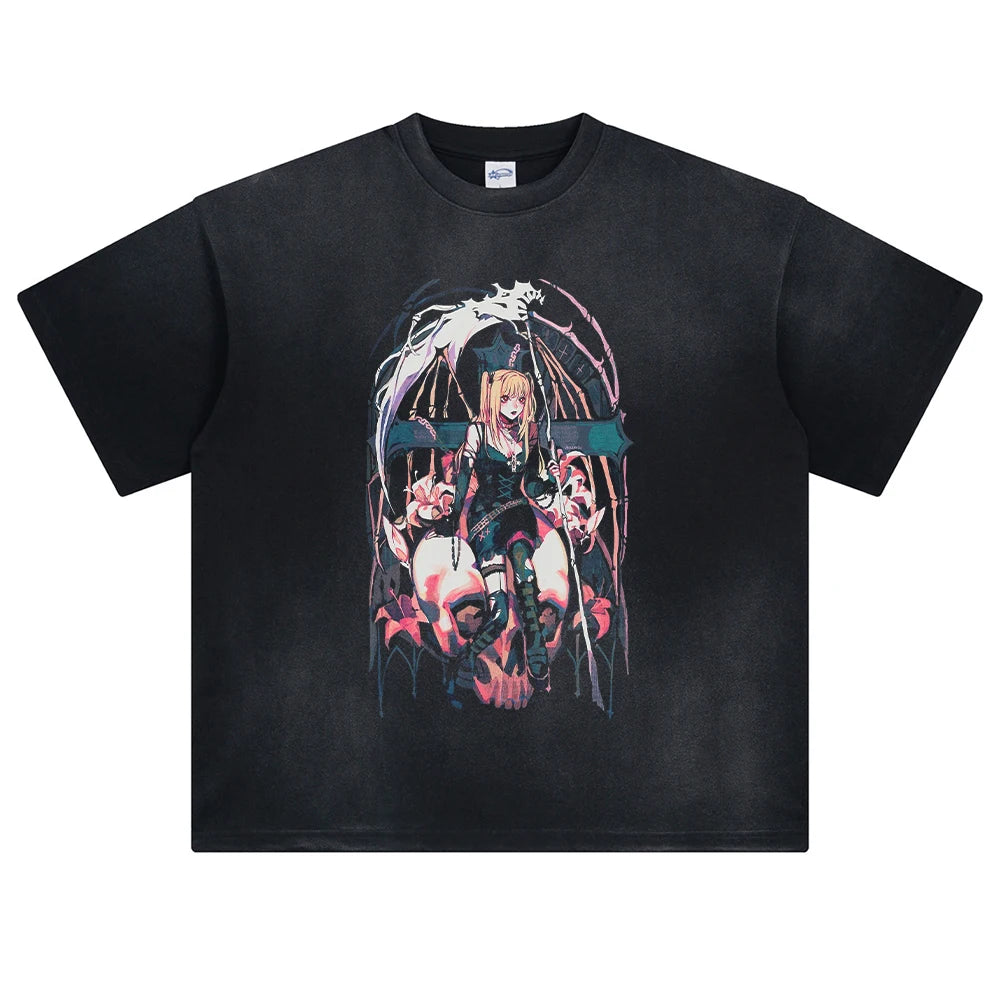 Death Note Misa's Mystery Oversized Vintage T-Shirt