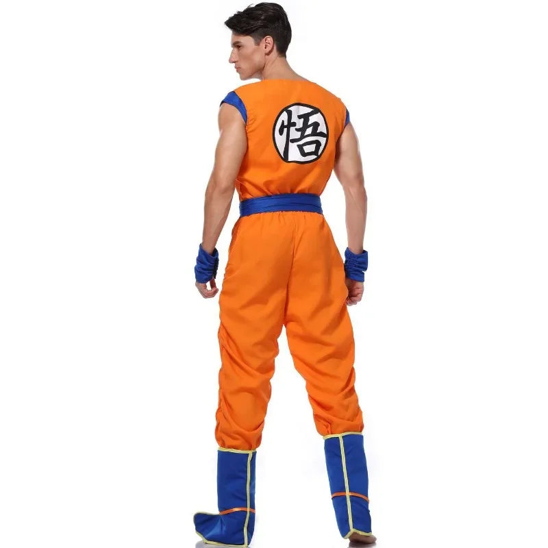 Dragon Ball Goku Super Saiyana Cosplay & Halloween Adult Costume