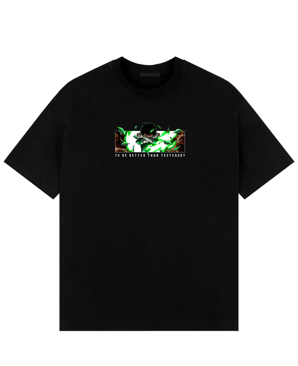 Naruto Rock's Taijutsu Oversized Graphic T-Shirt