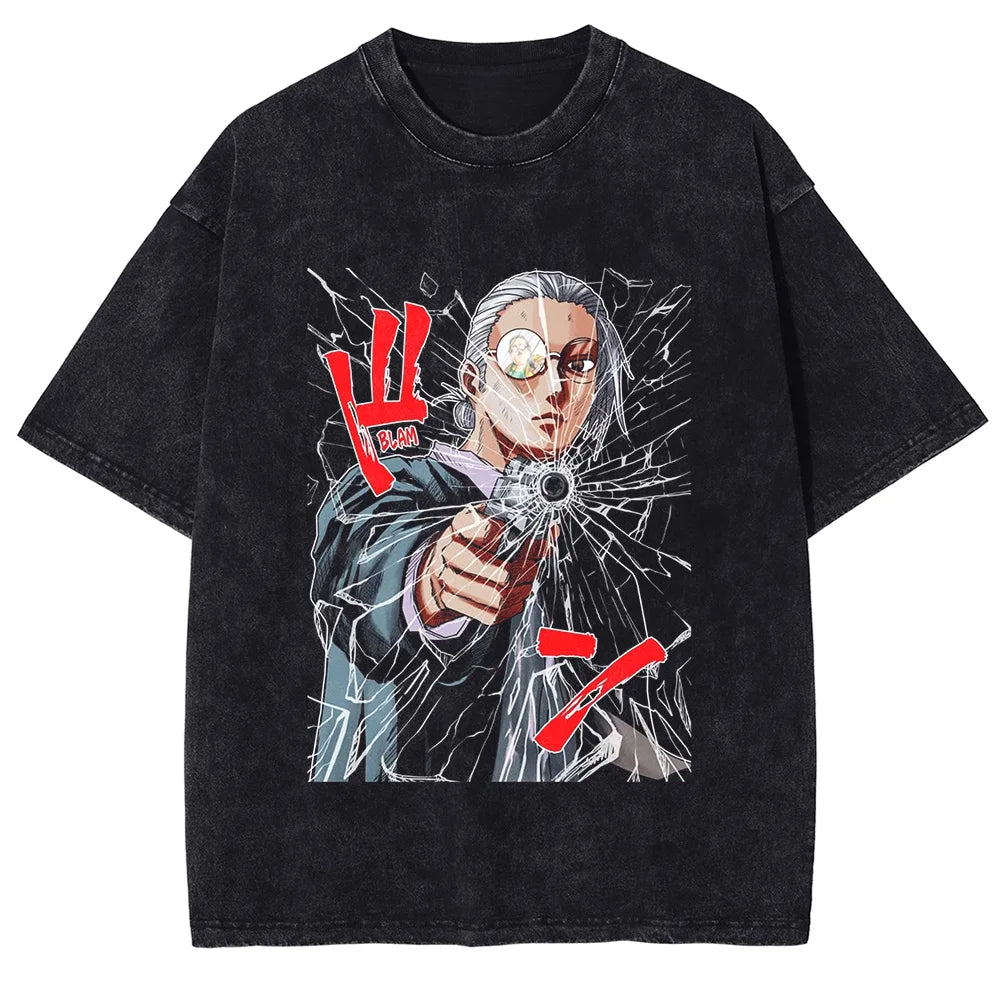 Sakamoto Days Assassin's Path Oversized Vintage T-Shirt