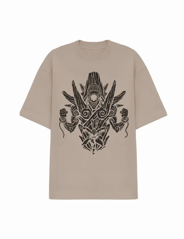 Naruto Divine's Tree Oversized Graphic T-Shirt