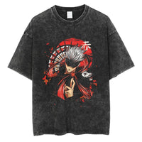 Jujutsu Kaisen Fingers of Death Vintage T-Shirt