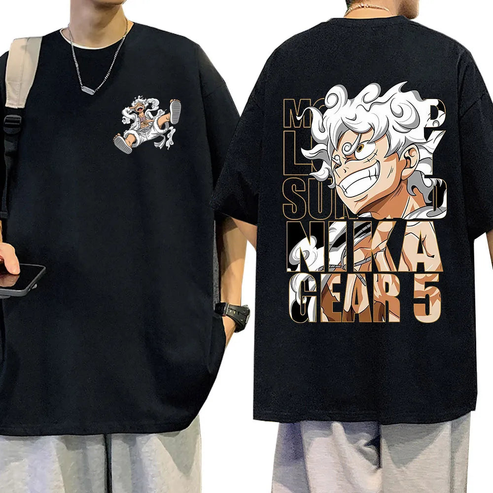 One Piece Luffy Gear 5 Legendary Graphic T-Shirt