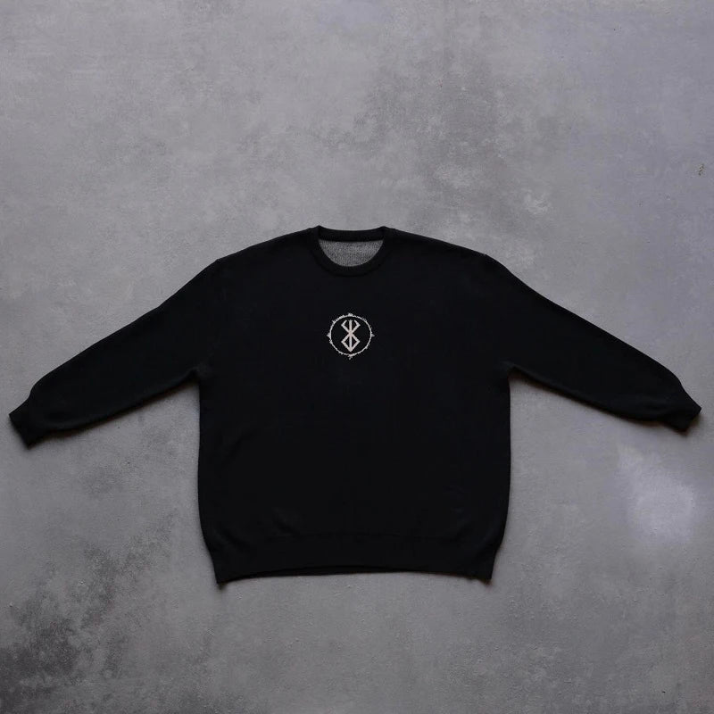 Berserk Flying Souls Handknitted Crewneck Sweater