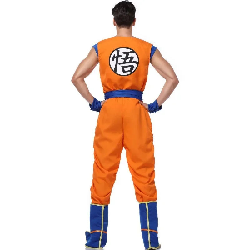 Dragon Ball Goku Super Saiyana Cosplay & Halloween Adult Costume