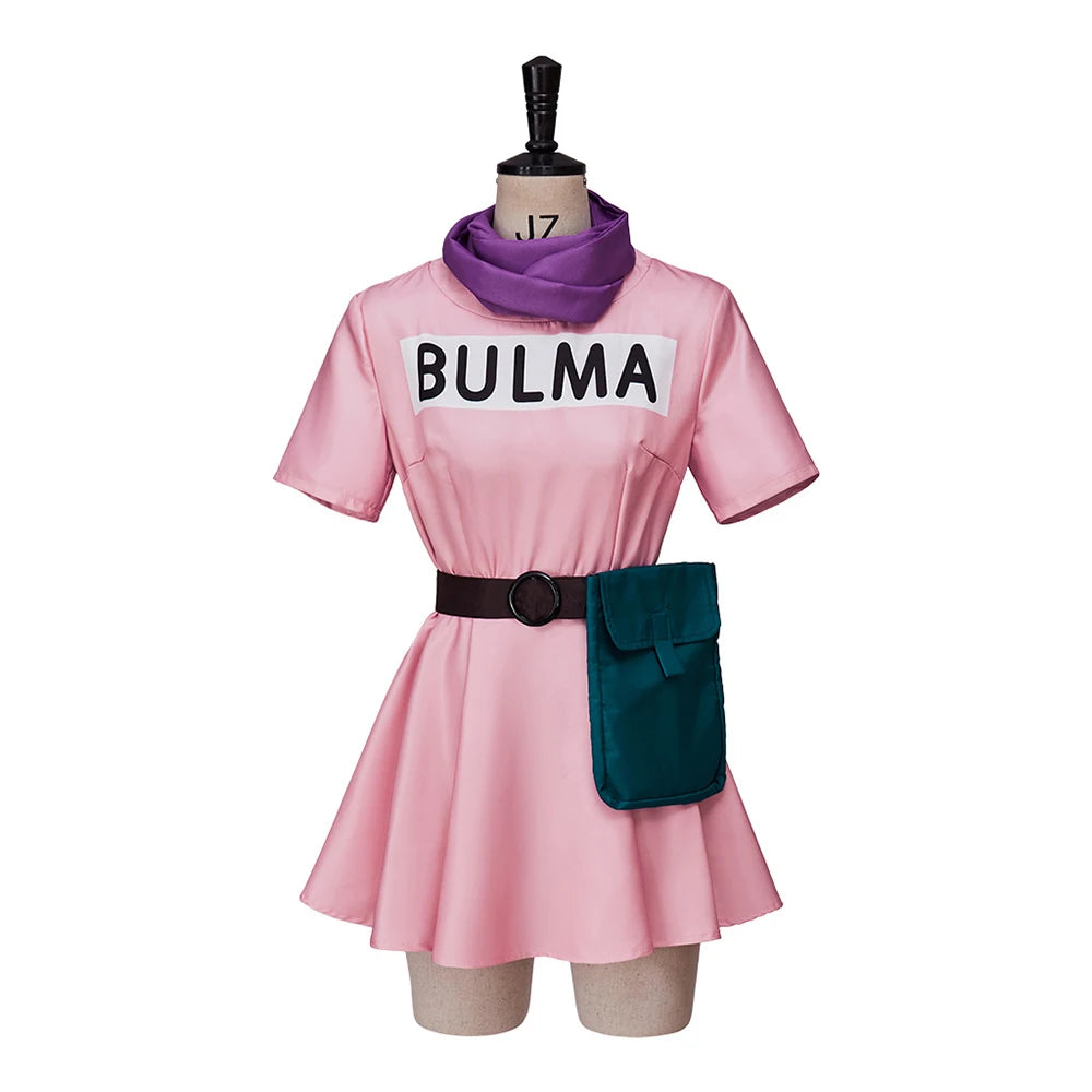 Dragon Ball Bulma's Style Cosplay Costume