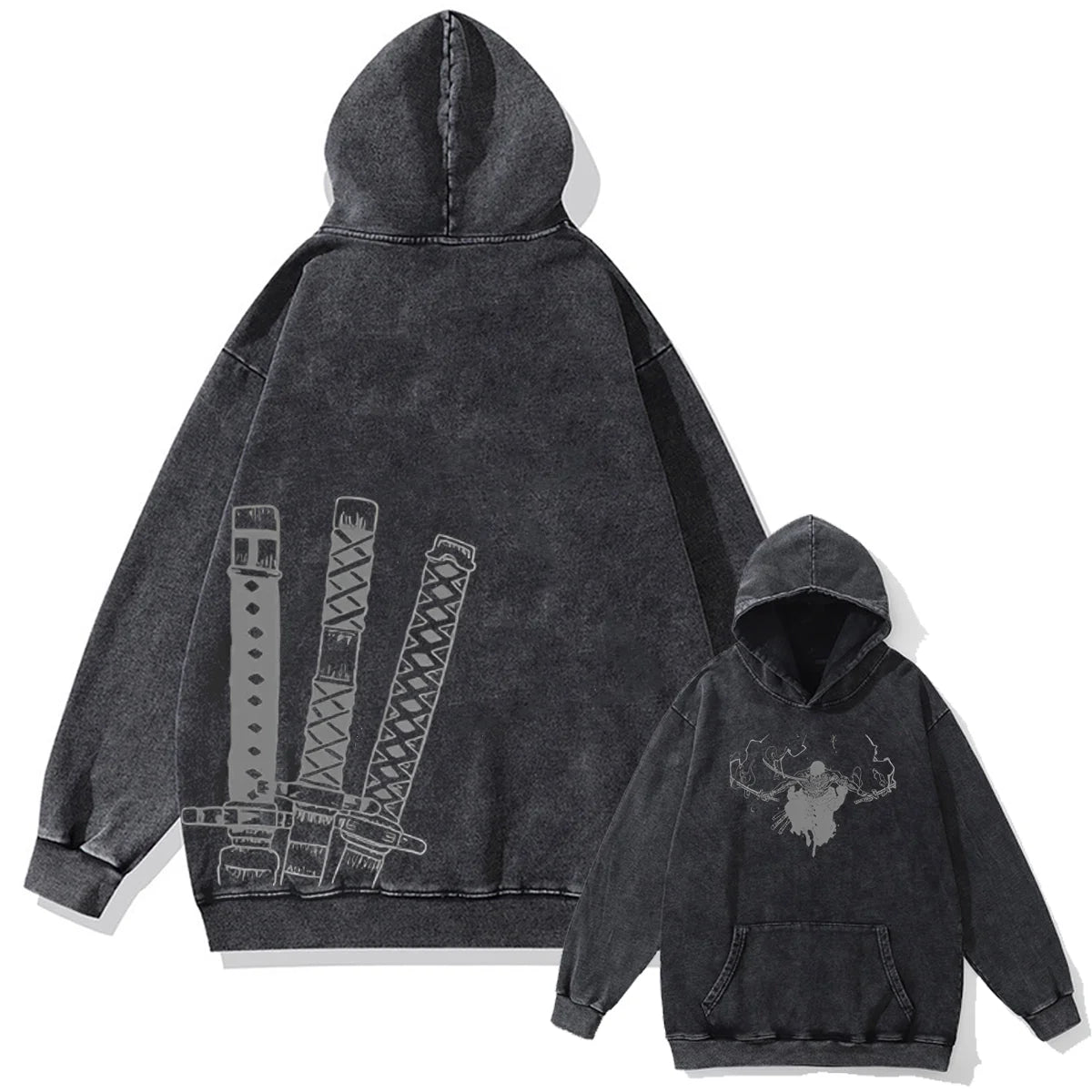 One Piece Legendary Blades Vintage Hoodie