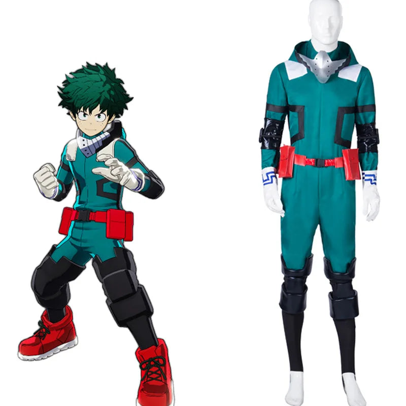 My Hero Academia Izuku Midoriya Battle Suit Cosplay & Halloween Costume Costume