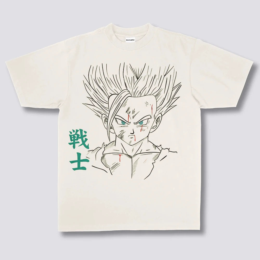 Dragon Ball Z Vegeta's Pride Oversized Graphic T-Shirt