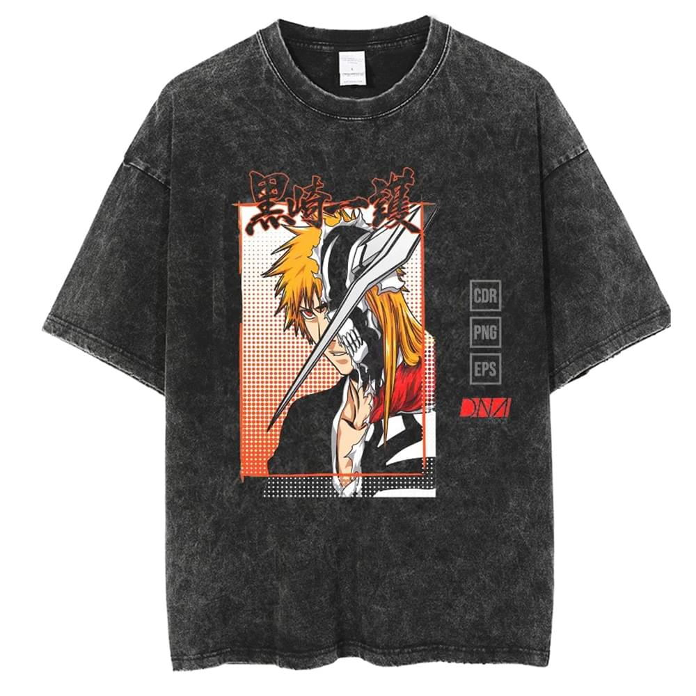 Bleach Zanpakuto Warrior Vintage T-Shirt