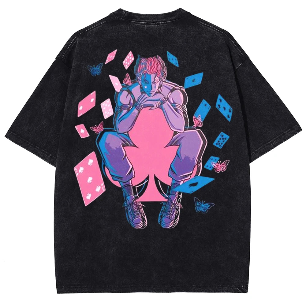 Hunter x Hunter Hisoka's Menace Oversized Vintage Shirt