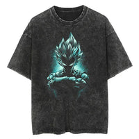 Dragon Ball Broly Wrathful Saiyan Oversized Vintage T-Shirt