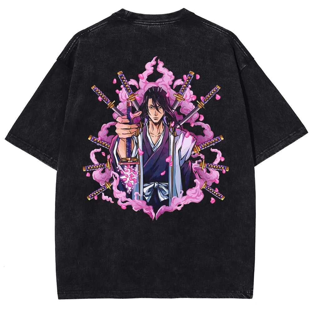 Bleach Tsukishima's Katanas Oversized Vintage Shirt