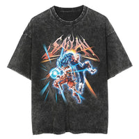 Dragon Ball Broly Wrathful Saiyan Oversized Vintage T-Shirt