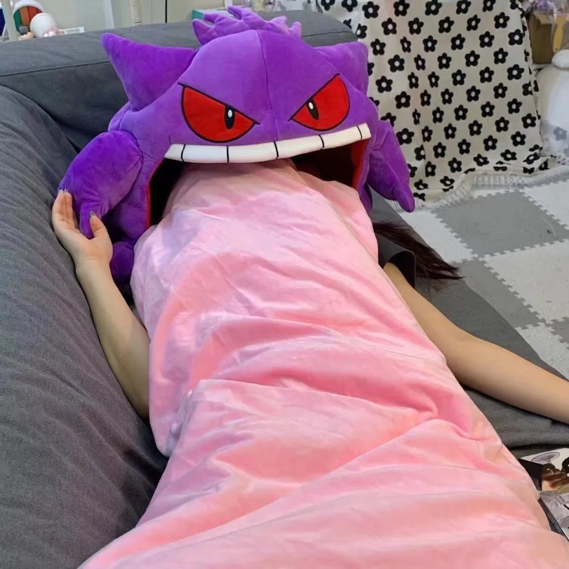 Pokemon Gengar's Rest Enclosed Nap Pillow