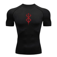 Berserk Brand of Sacrifice Gym Compression Shirt