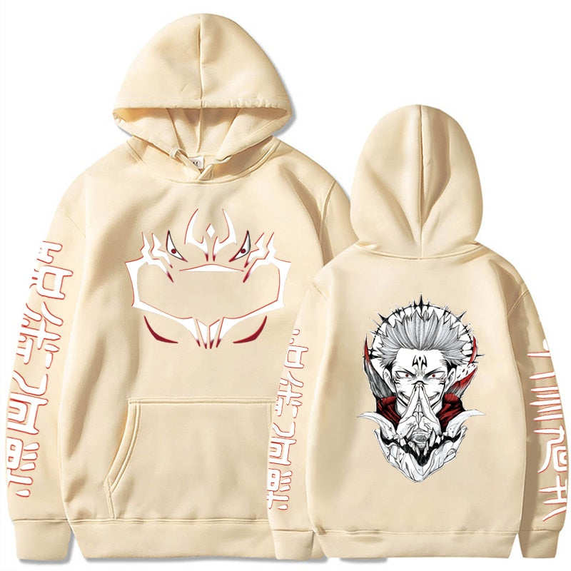 Jujutsu Kaisen Sukuna Graphic Hoodie