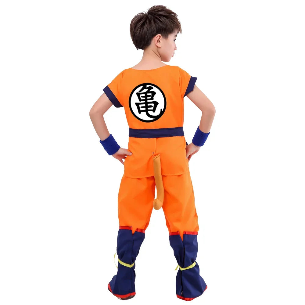 Dragon Ball Goku Super Saiyana Cosplay & Halloween Kids Costume