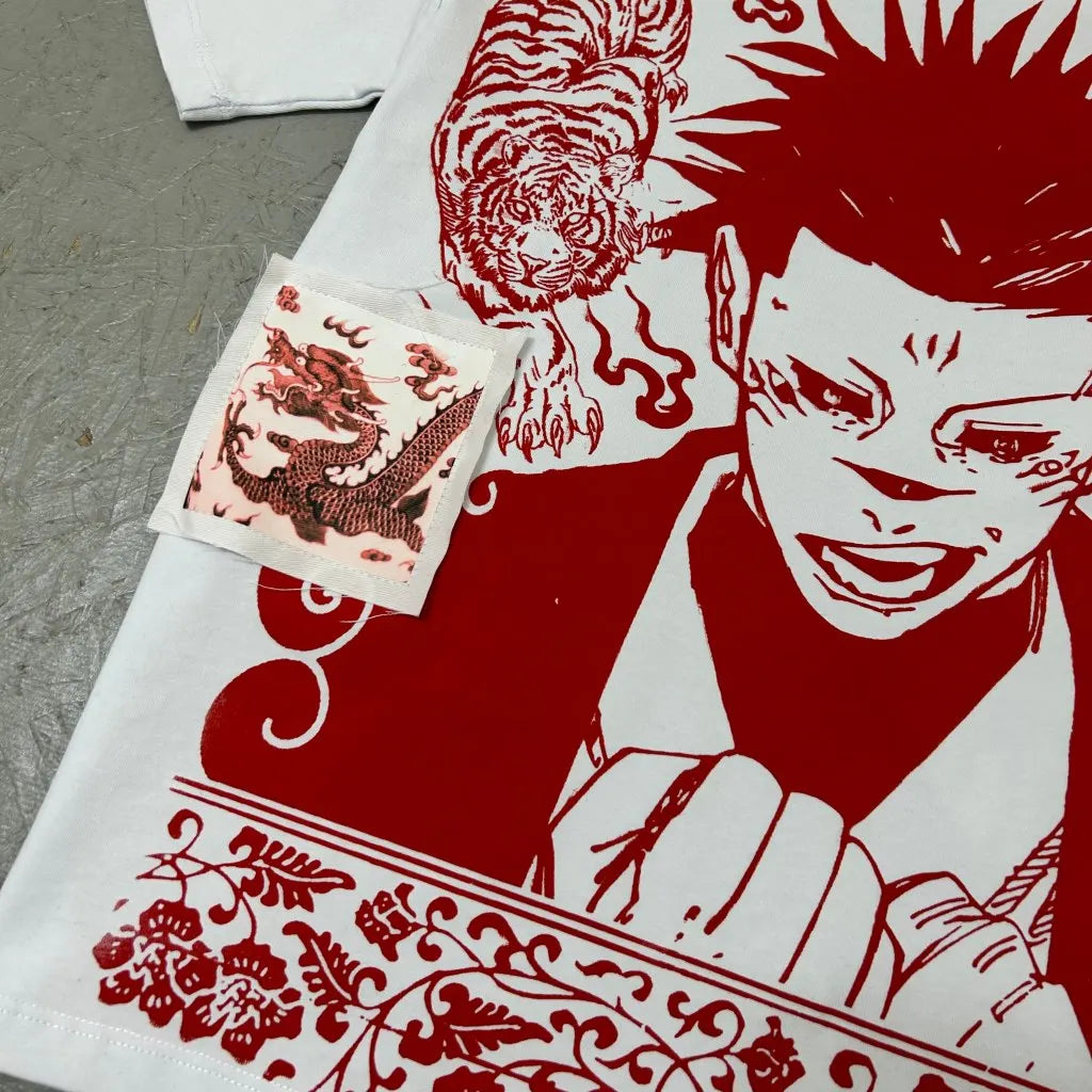 Jujutsu Kaisen Sukuna Ruler of the Cursed Realm Graphic T-Shirt