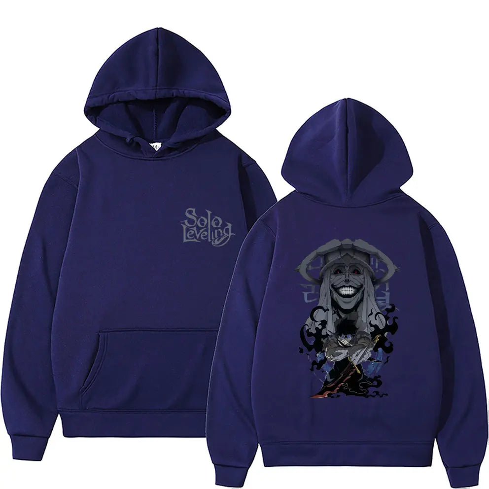 Solo Leveling Sung Jinwoo Monarch of Shadows Graphic Hoodie