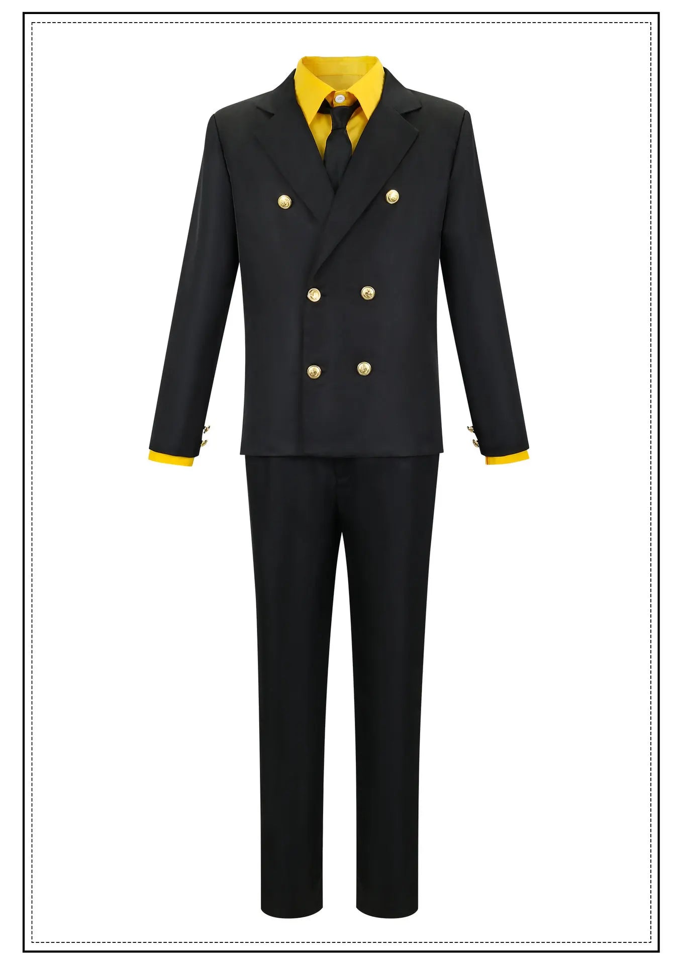 One Piece Sanji Suit & Tie Cosplay & Halloween Costume