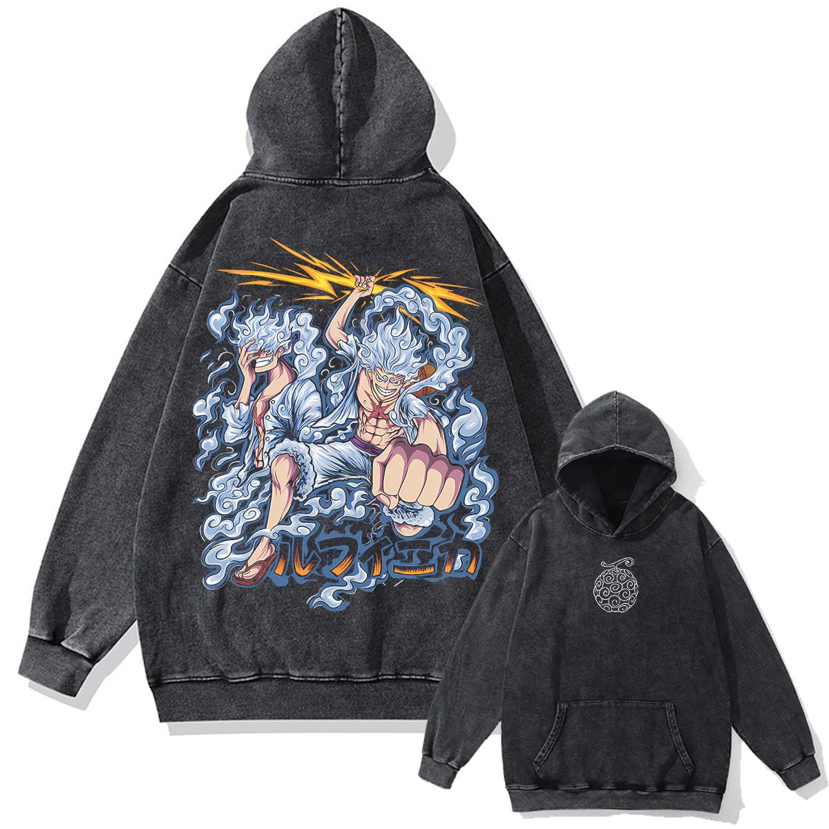 One Piece Sun God Awakening Vintage Hoodie