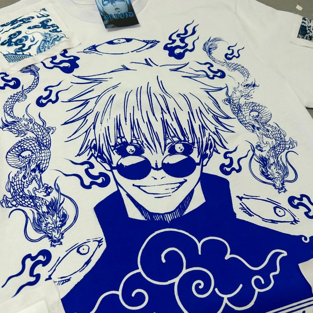 Jujutsu Kaisen Gojo Unmatched Sorcerer Graphic T-Shirt