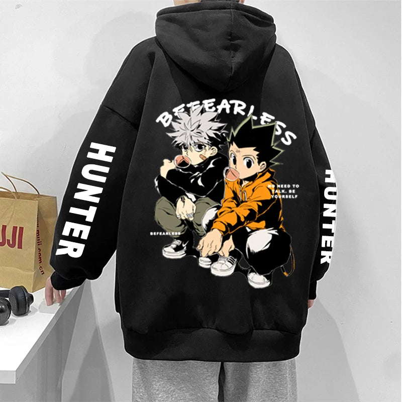 Hunter X Hunter Gon x Killua Best Friends Forever Graphic Hoodie