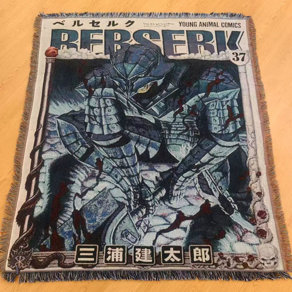Berserk Guts Berserker Armor Tapestry Blanket