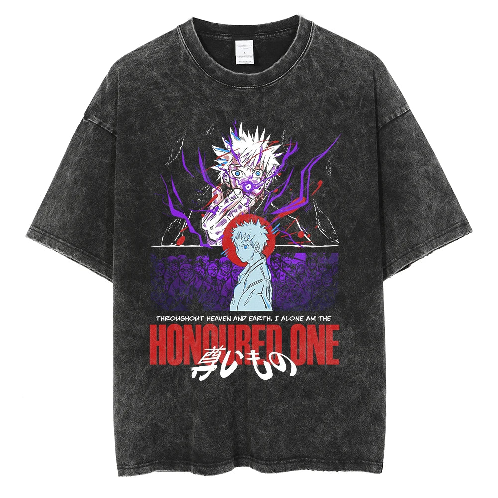 Jujutsu Kaisen Gojo Satoru Honored One Vintage T-Shirt