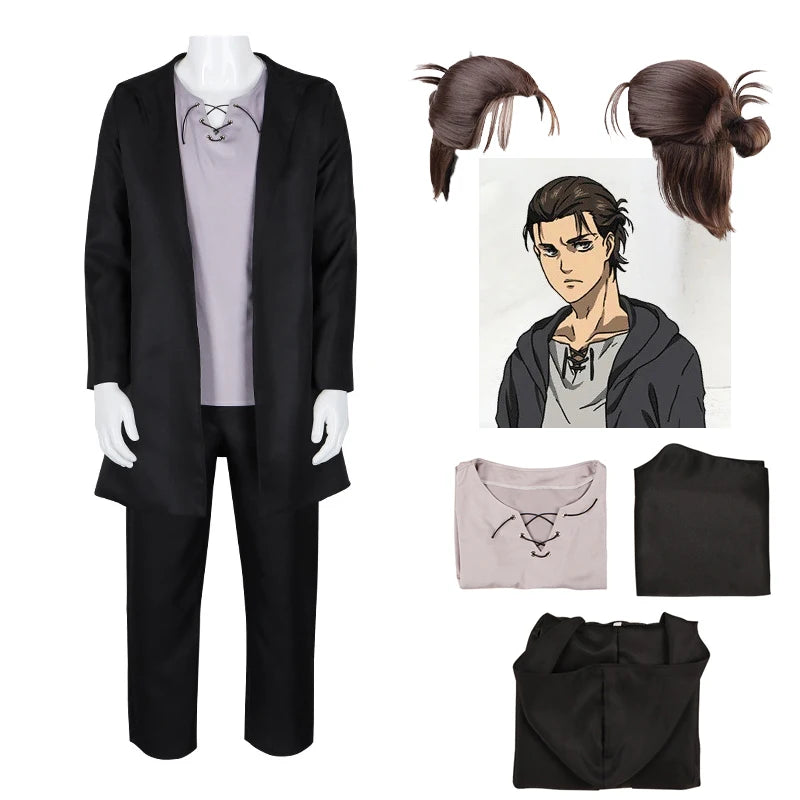 Attack on Titan Eren Jaeger The Final Season Cosplay Costume