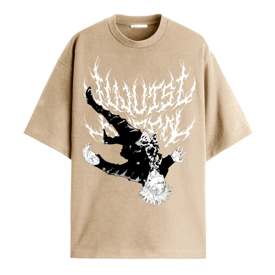 Jujutsu Kaisen Gojo's Six Oversized Graphic T-Shirt