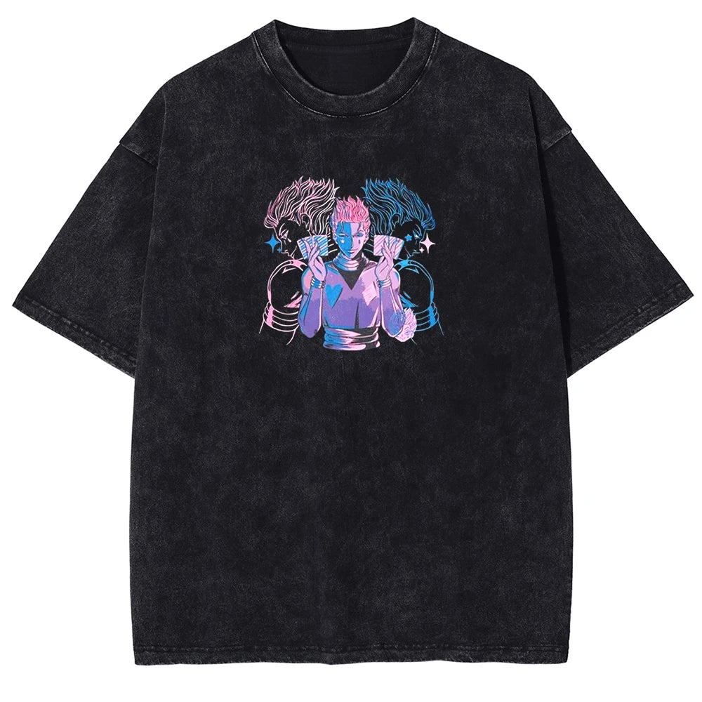 Hunter x Hunter Hisoka's Menace Oversized Vintage Shirt