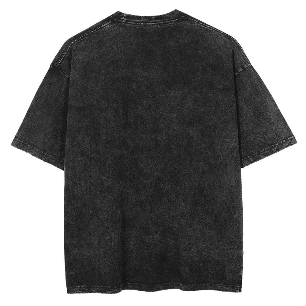 Bleach Hollow's Power Oversized Vintage T-Shirt