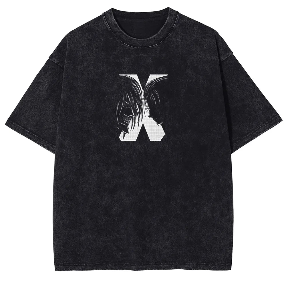 Hunter x Hunter Spider's Leader Oversized Vintage T-Shirt