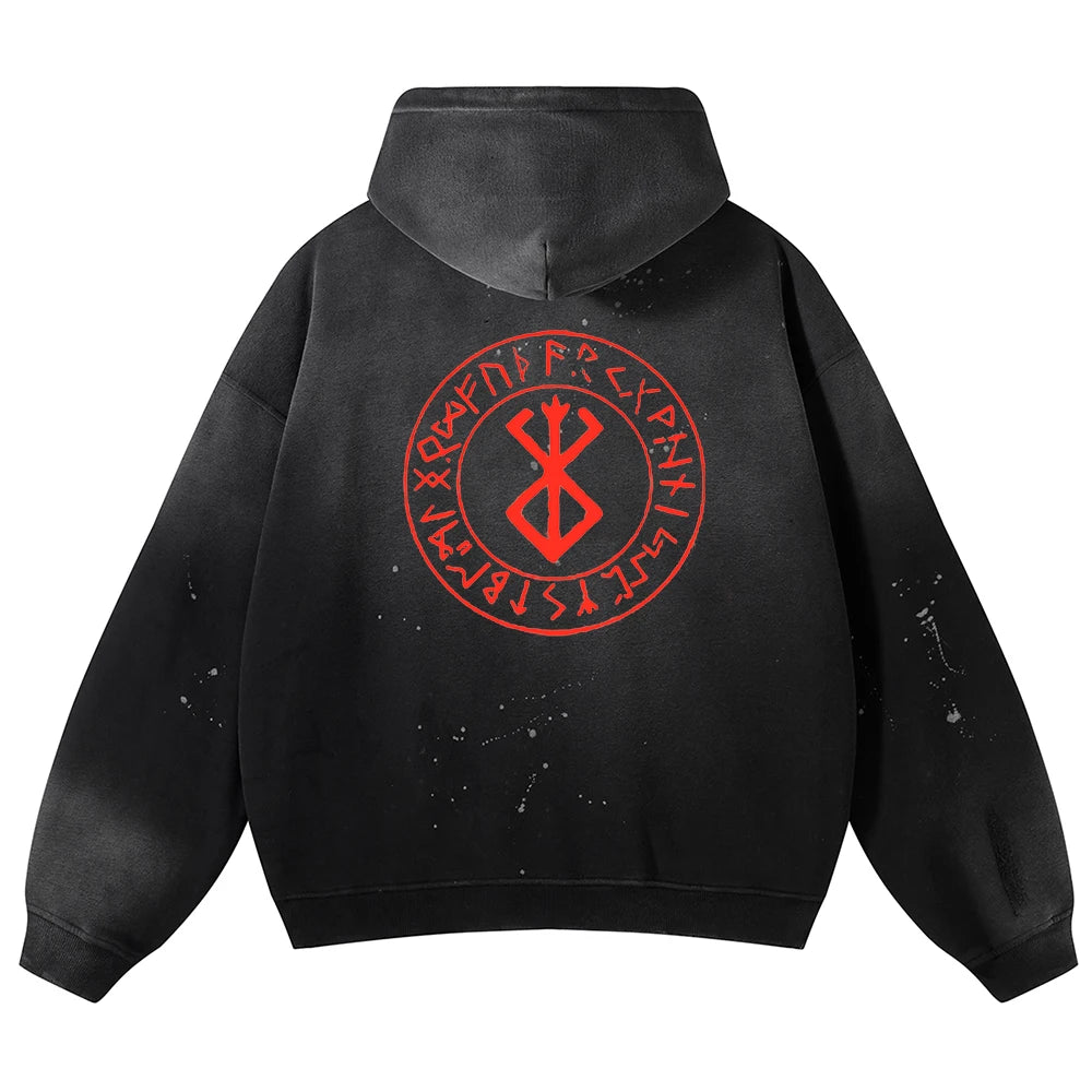 Berserk Sacrifice Brand Oversized Vintage Hoodie