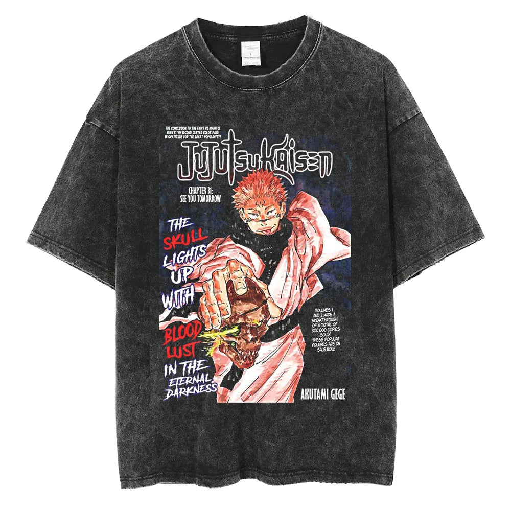 Jujutsu Kaisen Sakuna Dark Lord Vintage T-Shirt