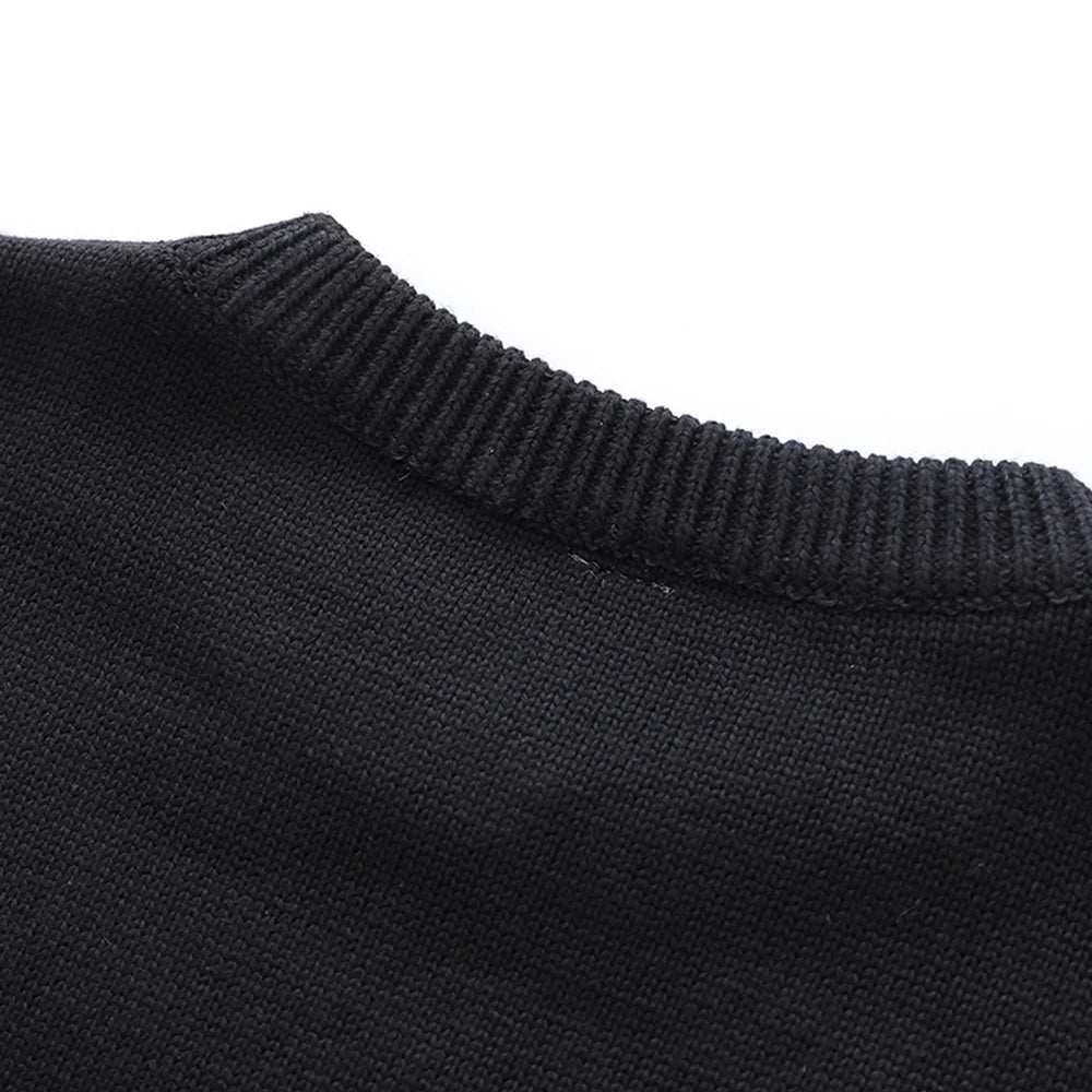 Berserk Guts's Power Handknit Longsleeve Crewneck Sweater