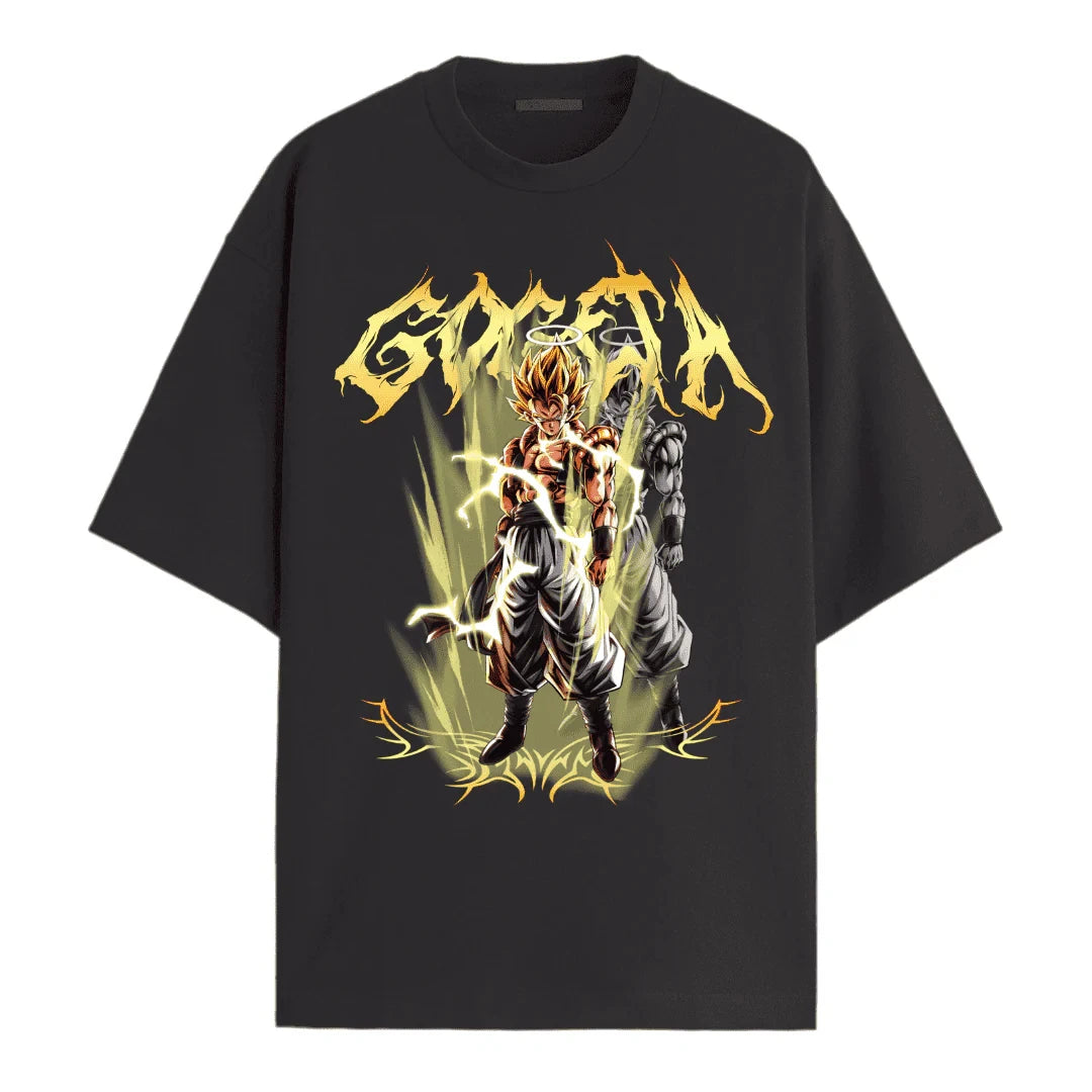 Dragon Ball Z Gogeta's Fusion Oversized Graphic T-Shirt