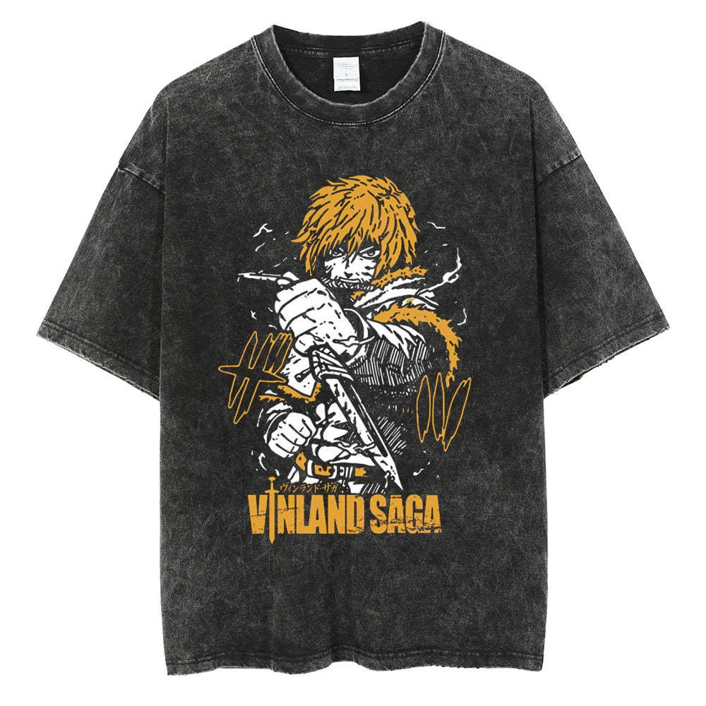 Vinland Saga Thorfinn's Glory Oversized Vintage T-Shirt