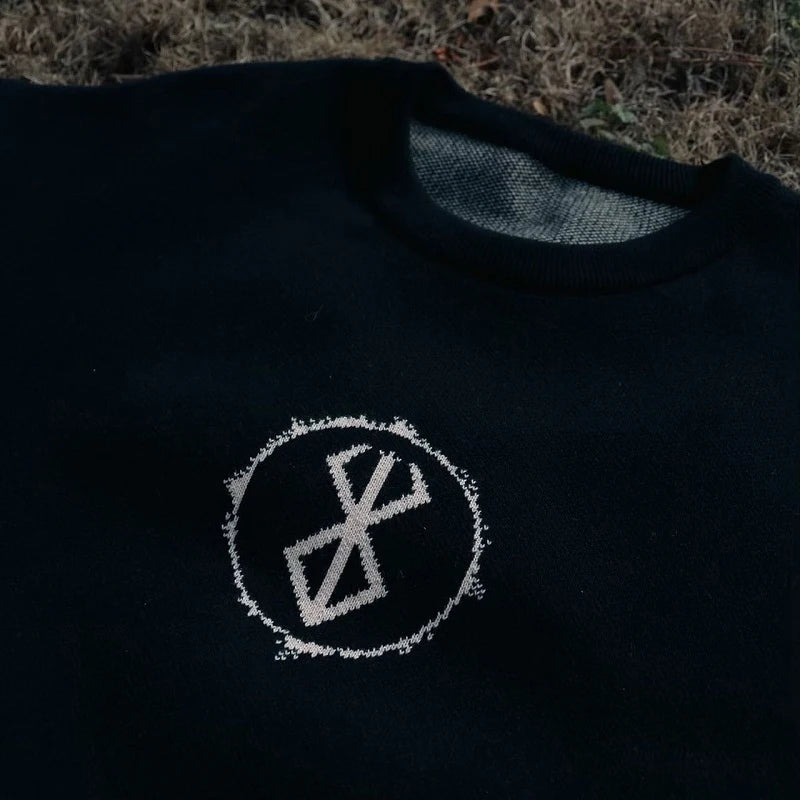 Berserk Flying Souls Handknitted Crewneck Sweater