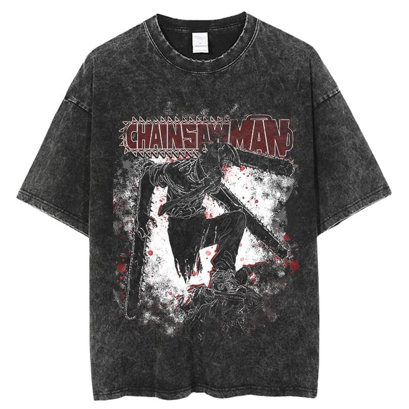 Chainsaw Man Fury Vintage T-Shirt