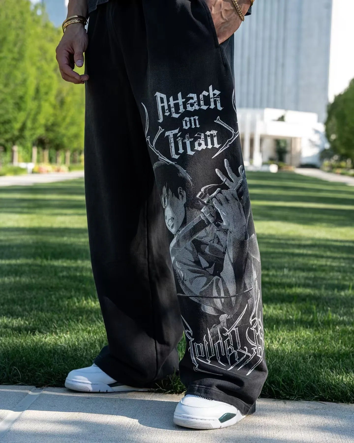 Attack on Titan Eren's Fury Sweatpants