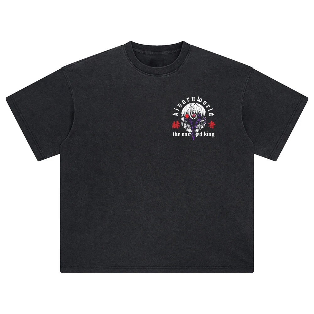 Tokyo Ghoul Kaneki's Duality Oversized Vintage T-Shirt