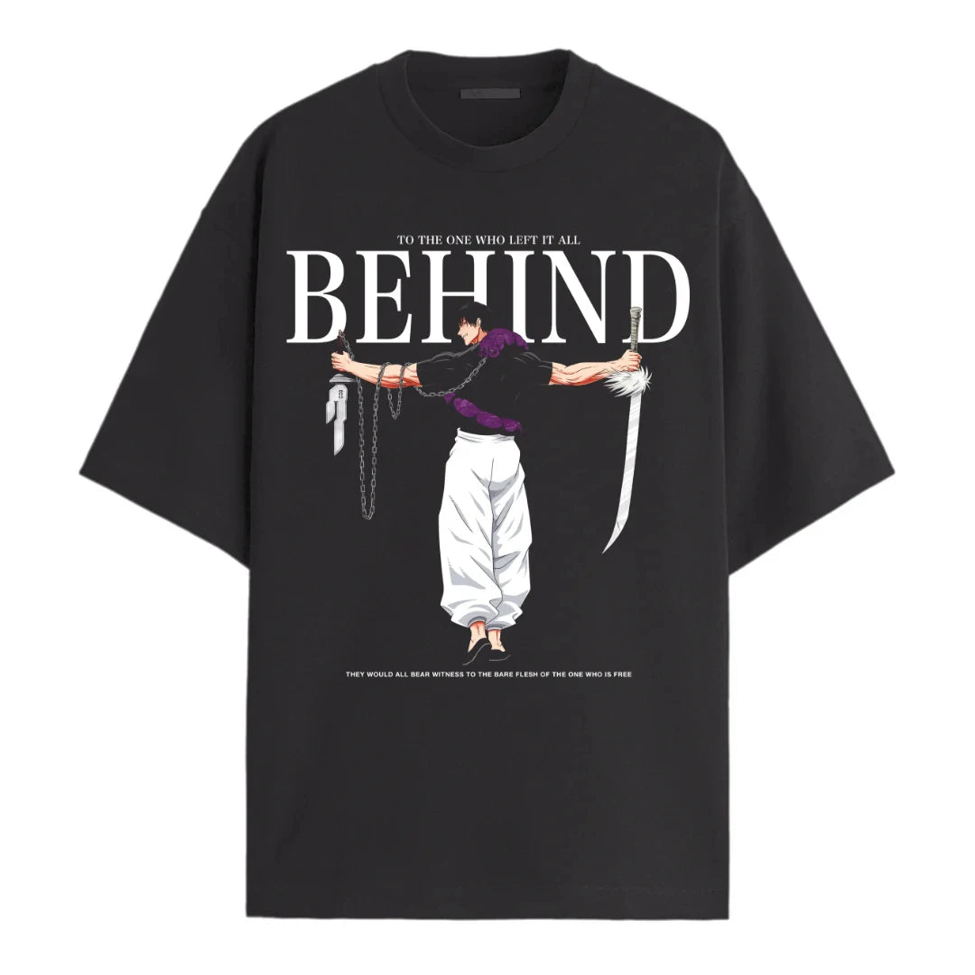 Jujutsu Kaisen Toji's Shadow Oversized Graphic T-Shirt