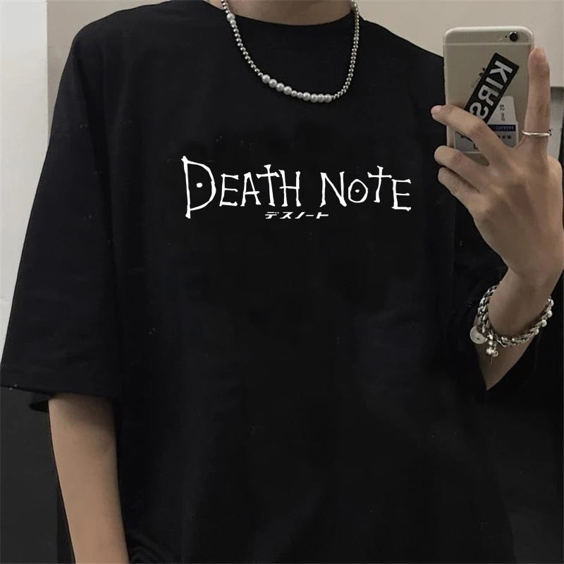Death Note Black Graphic T Shirt