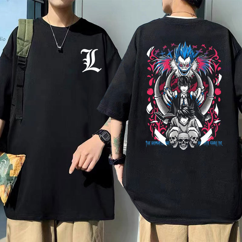 Death Note T-Shirt Light Yagami  Ryuk T Shirt